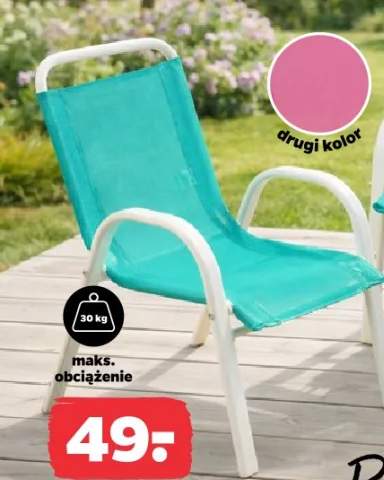 Krzesło ogrodowe dziecięce 37x46x58cm