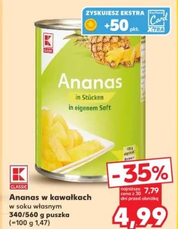 ananas w puszce
