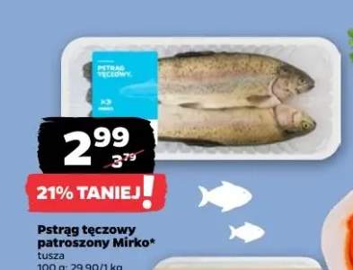 Pstrąg tęczowy patroszony Mirko