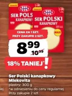 Ser Polski kanapkowy Mlekovita