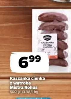 Kaszanka cienka z wątrobą Mistrz Rohus