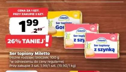 Ser topiony Miletto Gouda