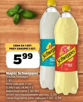 Napój Schweppes