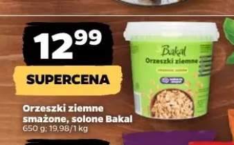 Orzeszki ziemne smażone solone Bakal