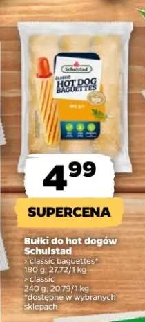 Bułki do hot dogów Schulstad classic baguettes