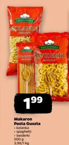 Makaron spaghetti Pasta Gussta