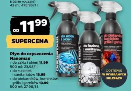 Płyn do czyszczenia do łazienek i sanitariatów Nanomax