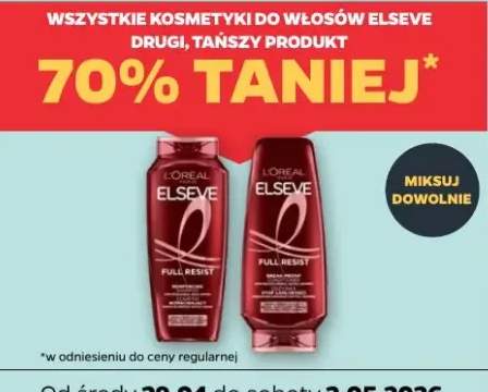 Kosmetyki do włosów Elseve L'Oreal