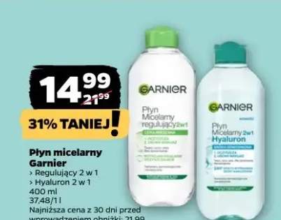Płyn micelarny Garnier Regulujący 2w1