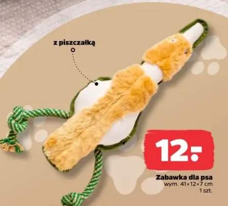 Zabawka dla psa z piszczałką