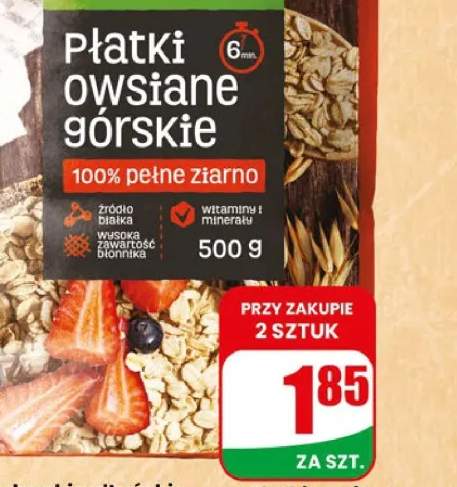 płatki owsiane