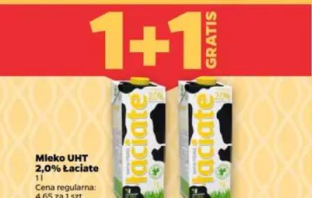 Mleko UHT 2,0% Łaciate