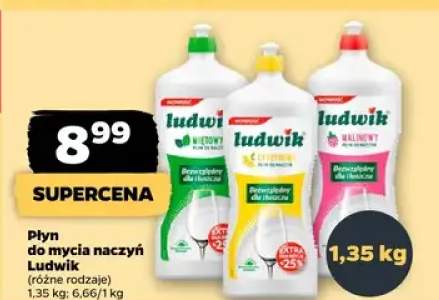 Płyn do mycia naczyń Ludwik