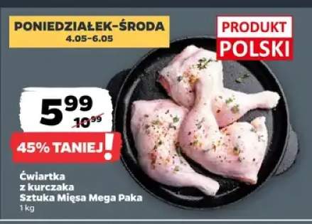 Ćwiartka z kurczaka Sztuka Mięsa Mega Paka