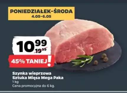 Szynka wieprzowa Sztuka Mięsa Mega Paka