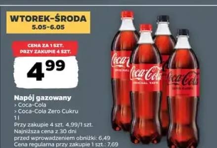 Napój gazowany Coca-Cola