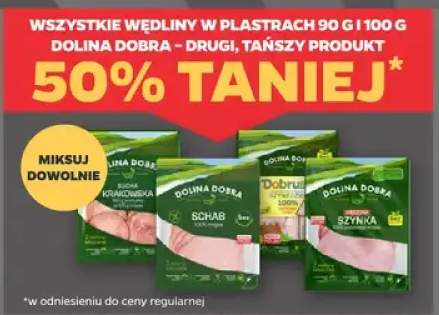 Wędliny w plastrach Dolina Dobra