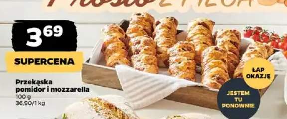 Przekąska pomidor i mozzarella