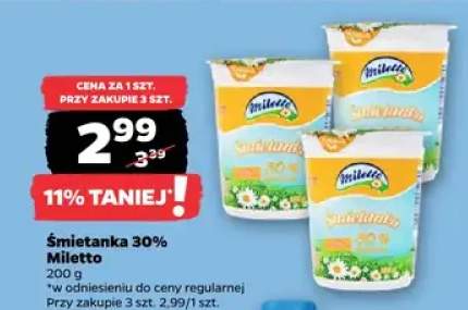 Śmietanka 30% Miletto
