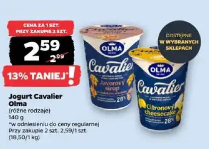 Jogurt Cavalier syrup Olma