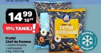 Frytki cienko krojone Chef de Pomme