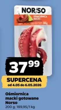 Ośmiornica macki gotowane Norso