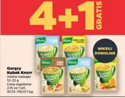 Gorący Kubek Knorr serowa z grzankami
