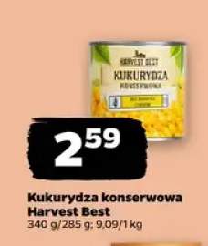 Kukurydza konserwowa Harvest Best