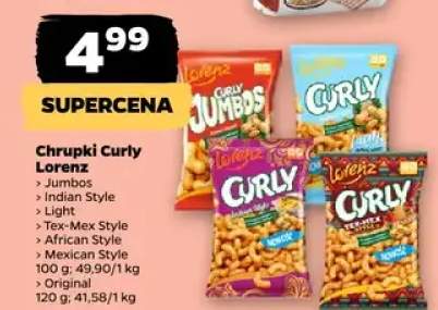 Chrupki Curly Jumbos Lorenz