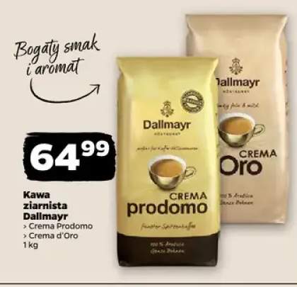 Kawa ziarnista Dallmayr Crema Prodomo
