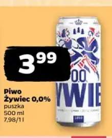 Piwo Żywiec 0,0% puszka