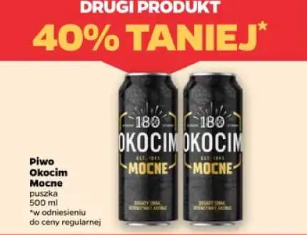 Piwo Okocim Mocne puszka