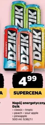 Napój energetyczny Dzik pineapple