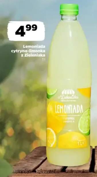 Lemoniada cytryna-limonka z Zieleniaka