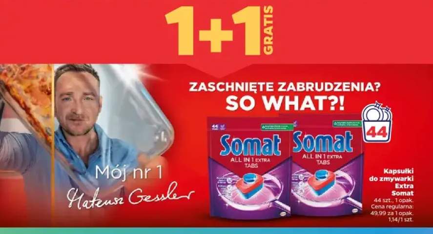 Kapsułki do zmywarki Extra Somat All in 1