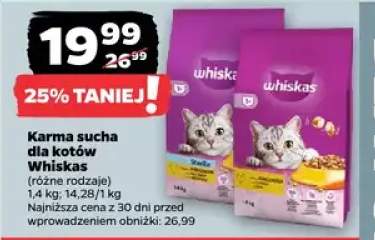 Karma sucha dla kotów Whiskas