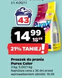 Proszek do prania Purox Color