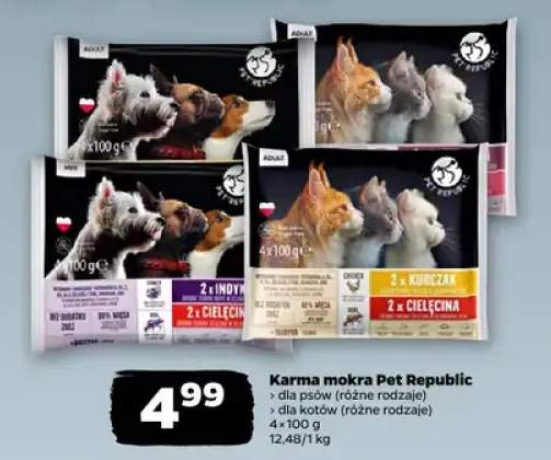Karma mokra dla psów Pet Republic