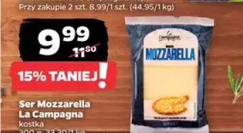 Ser Mozzarella La Campagna kostka