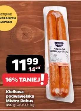 Kiełbasa podwawelska Mistrz Rohus