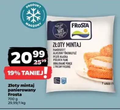 Złoty mintaj panierowany Frosta