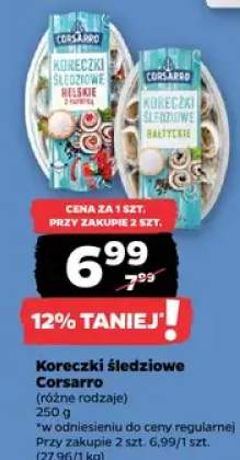 Koreczki śledziowe bałtyckie Corsarro