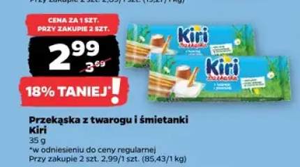 Przekąska z twarogu i śmietanki Kiri