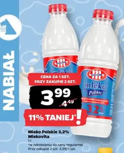Mleko Polskie 3,2% Mlekovita