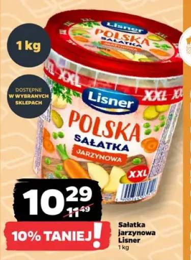 Sałatka jarzynowa Polska Lisner XXL