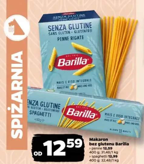 Makaron penne rigate bez glutenu Barilla