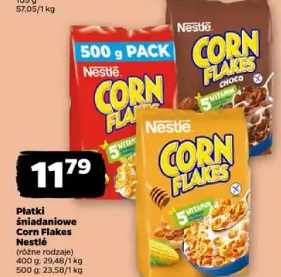 Płatki śniadaniowe Corn Flakes Nestlé