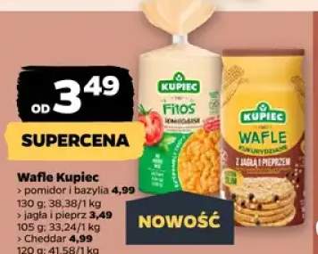 Wafle Kupiec pomidor i bazylia