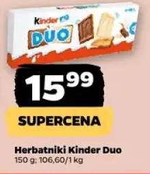 Herbatniki Kinder Duo