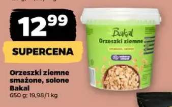Orzeszki ziemne smażone solone Bakal